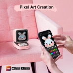Divoom Ditoo Pixel Art Game Akll Bluetooth Hoparlr-Pink