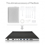 DockCase Macbook Pro Konnektrl Dock Klf (13 in)-Black