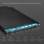 DockCase Macbook Konnektrl Dock Klf (12 in)-Black