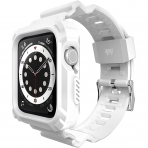 Double-N Apple Watch 7 Tam Korumal Klf (45mm)-White