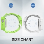 Double-N Apple Watch 7 Tam Korumal Klf (45mm)-Green