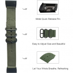 EANWireless Silikon Garmin Fenix 7X/6X/5X Kay-Army Green
