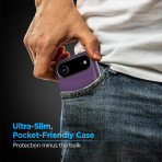 ENCASED Apple iPhone Air Cache Czdan Klf-Purple