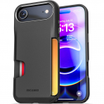ENCASED Apple iPhone Air Cache Czdan Klf-Black