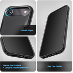 ENCASED Apple iPhone Air Cache Czdan Klf-Black