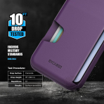 ENCASED Apple iPhone 17 Cache Czdan Klf-Purple