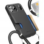 ENCASED Apple iPhone 17 Pro Cache Czdan Klf-Black