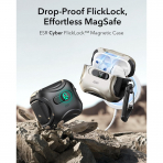 ESR Apple AirPods Pro 3 Cyber Klf-Titanium