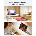 ESR Apple iPad A16 Flex Klavyeli Klf (10.9/11 in)-Pink