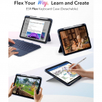 ESR Apple iPad A16 Flex Klavyeli K�l�f (10.9/11 in�)-Blue