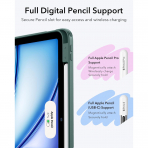 ESR Apple iPad Air M2/M3 Flip Manyetik Klf (11 in)-Green