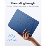 ESR Apple iPad Air M2/M3 Flip Manyetik Klf (11 in)-Blue