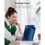 ESR Apple iPad Air M2/M3 Flip Manyetik Klf (11 in)-Blue