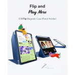 ESR Apple iPad Air M2/M3 Flip Manyetik Klf (11 in)-Blue