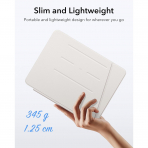 ESR Apple iPad Air M2/M3 Flip Manyetik Klf (11 in)-Starlight