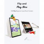 ESR Apple iPad Air M2/M3 Flip Manyetik Klf (11 in)-Starlight