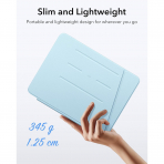 ESR Apple iPad Air M2/M3 Flip Manyetik Klf (11 in)-Sky Blue