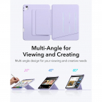 ESR Apple iPad Air M2/M3 Flip Manyetik Klf (11 in)-Purple