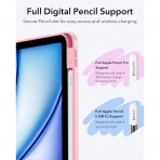 ESR Apple iPad Air M2/M3 Flip Manyetik Klf (11 in)-Pink