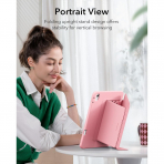 ESR Apple iPad Air M2/M3 Flip Manyetik Klf (11 in)-Pink
