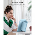 ESR Apple iPad Air M2/M3 Flip Klf (13 in)-Sky Blue