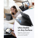ESR Apple iPad Air M4/M3/M2 Flip Manyetik K�l�f(11 in�)-Black