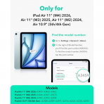 ESR Apple iPad Air M4/M3/M2 Flip Manyetik K�l�f(11 in�)-Green