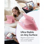 ESR Apple iPad Air M4/M3/M2 Flip Manyetik K�l�f(11 in�)-Pink