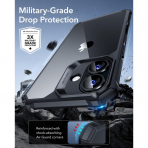 ESR Apple iPhone 16 Armor Klf -Clear Black