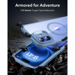 ESR Apple iPhone 16 Armor Tam Korumal Klf-Armor Blue Clear