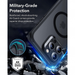 ESR Apple iPhone 16 Pro Armor Tam Korumal Klf-Frosted Black