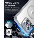 ESR Apple iPhone 16 Pro Armor Tam Korumal Klf-Clear Grey