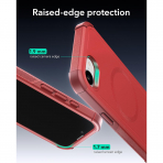 ESR Apple iPhone 16e Cyber MagSafe K�l�f -Red