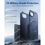 ESR Apple iPhone 16e Cyber MagSafe K�l�f -Navy Blue