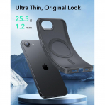 ESR Apple iPhone 16e Zero Klf -Frosted Black