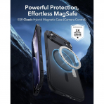 ESR Apple iPhone 17 Air Hybrid Klf-Frosted Black 