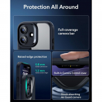 ESR Apple iPhone 17 Hybrid Klf -Clear Black 