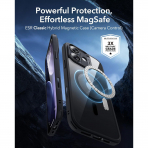 ESR Apple iPhone 17 Hybrid Klf -Clear Black 