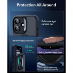 ESR Apple iPhone 17 Hybrid Klf -Frosted Black 