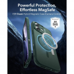 ESR Apple iPhone 17 Hybrid Klf -Frosted Green 