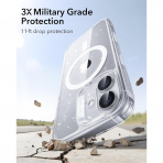 ESR Apple iPhone 17 Hybrid Klf -Clear Shimmer