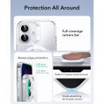 ESR Apple iPhone 17 Hybrid Klf -Clear Shimmer