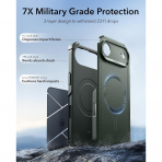 ESR Apple iPhone 17 Air Cyber MagSafe Klf -Cyber Green