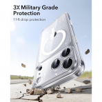 ESR Apple iPhone 17 Pro Hybrid K�l�f -Clear Shimmer