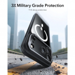 ESR Apple iPhone 17 Pro Standl Klf -Clear Black 