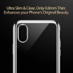 ESR Apple iPhone X Crystal K�l�f-Silver