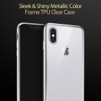 ESR Apple iPhone X Crystal K�l�f-Silver