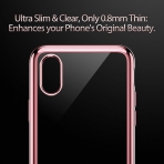 ESR Apple iPhone X Crystal K�l�f-Rose Gold