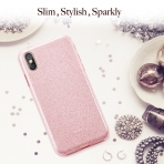 ESR Apple iPhone X Glitter Serisi Bumper Klf-Rose Gold