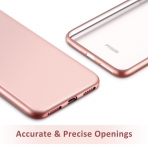 ESR Apple iPhone X Mat Soft Klf-Rose Gold